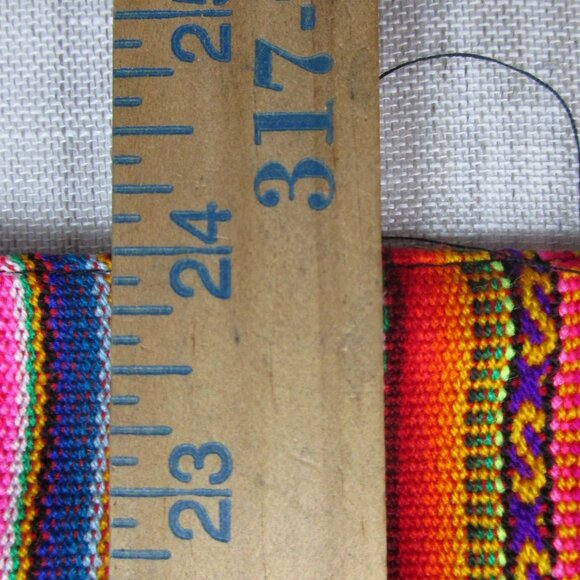 Peru Peruvian Design Kitchen Apron Unisex Black‎ Striped Lightweight Neck Strap - Picture 6 of 8